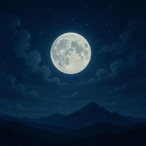 Ночь лунная