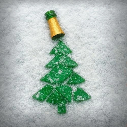 Ёлочки снежинки