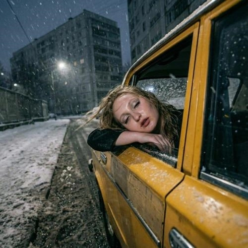 Реснички в инее